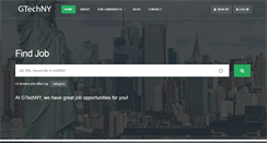 Desktop Screenshot of gtechny.com