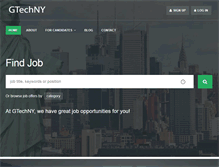 Tablet Screenshot of gtechny.com